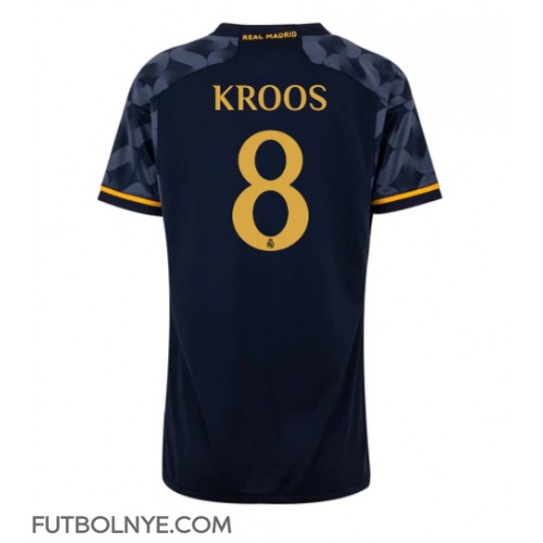 Camiseta Real Madrid Toni Kroos #8 Visitante Equipación para mujer 2023-24 manga corta
